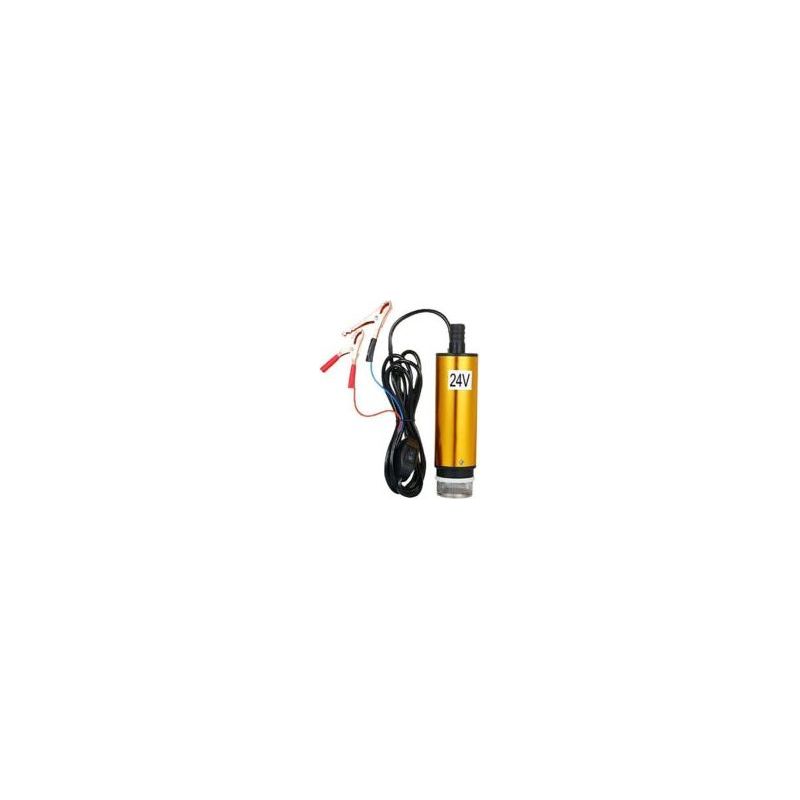 Crezuo 51-mm-tauchpumpe Zum Pumpen Von Wasser Und Dieselkraftstoff, Kraftstoffförderpumpe, Betankung Mit Filter, 24 V Gleichstrom
