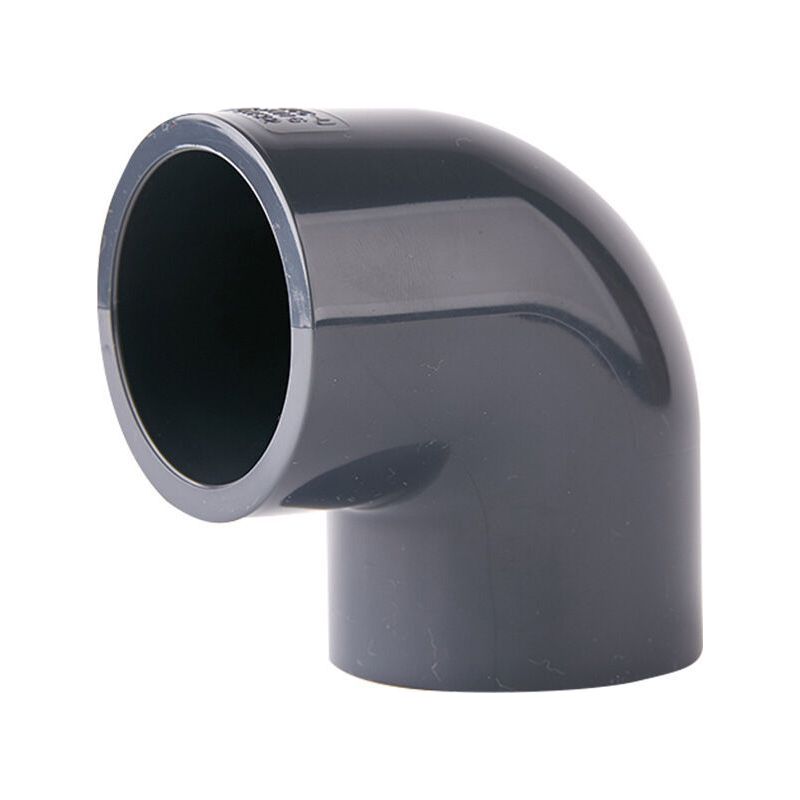 90°-pvc-winkelstück, 40 Mm, Druckstufe Pn16, Dn32, 2er-pack, Crezuo