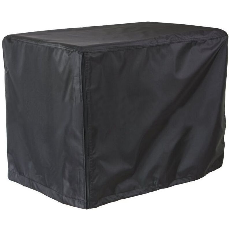 Wasserdichte Schutzhülle Für Generatoren, Schwarz, 66 X 51 X 51 Cm, 210d Polyester-oxford-gewebe, Für Generatoren Und Energieschutz, Crezuo