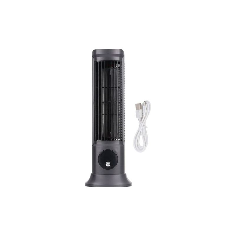 Crezuo Professioneller, Effizienter Und Leiser, Dreistufig Verstellbarer Turmventilator Ohne Rotorblätter, Geeignet Für Homeoffice Und Schlafzimmer