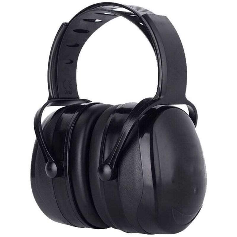 Komfortabler Und Verstellbarer Noise-cancelling-kopfhörer Für Erwachsene Mit 38 Db Snr-dämpfung, Für Laute Oder Stressige Umgebungen, Schwarz, Crezuo