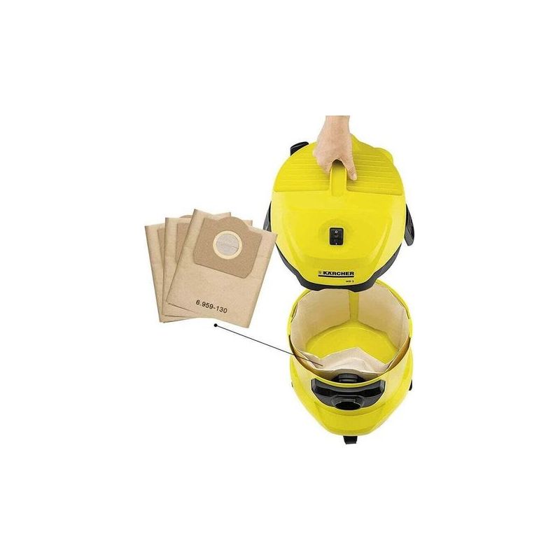 Kärcher Staubsaugerbeutel, 6er-pack Crezuo-chrom