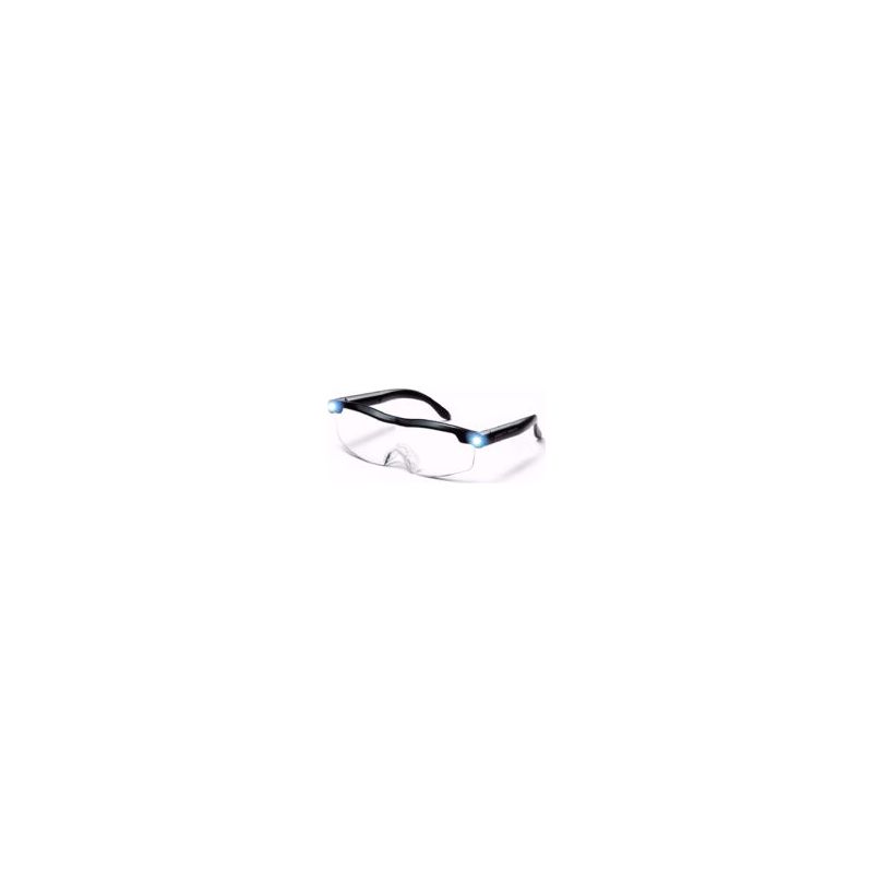 Lesebrille, Vergrößerungsbrille, Kopfband-lesebrille, Leistungsstarke Vergrößerungsbrille Mit Led-licht, 160 % Vergrößerung, Zum Lesen, Für Alle Arten Von Arbeiten Und Reparaturen, Crezuo