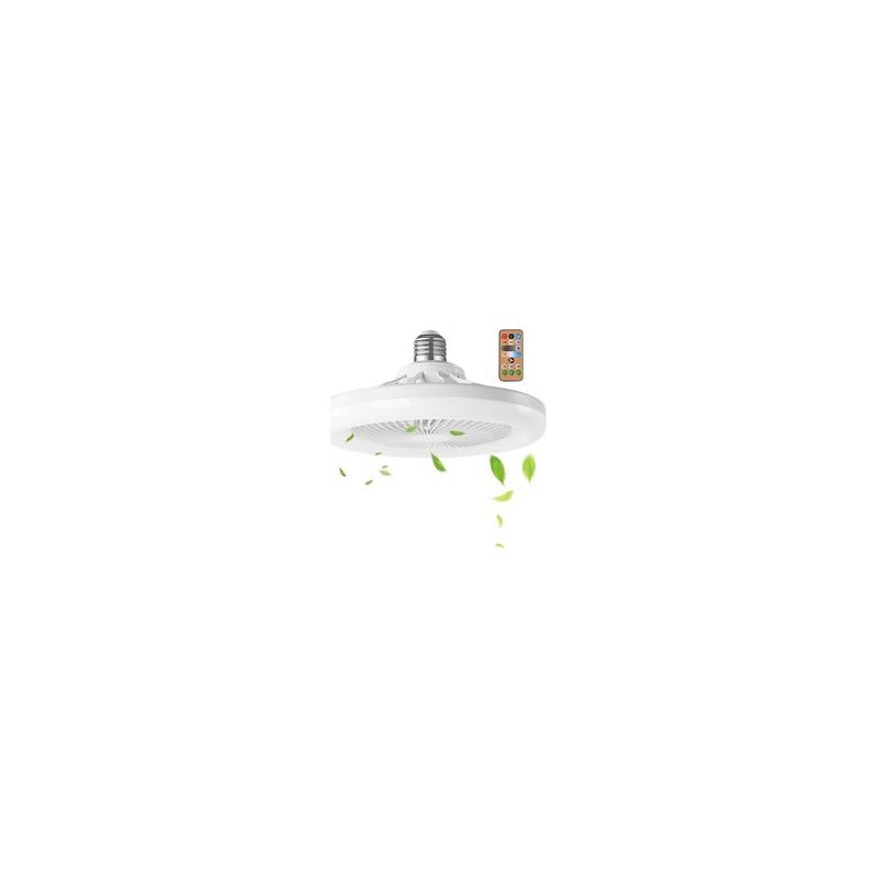 Kleiner Deckenventilator Mit Licht, Geschlossener Deckenventilator Crezuo