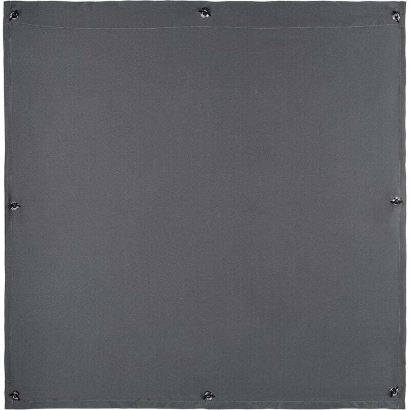 Sonnenschutz- Und Hitzeschutzvorhang Mit Saugnapf Für Dachfenster, 57 X 100 Cm, Tragbar, Grau, Crezuo Polyester