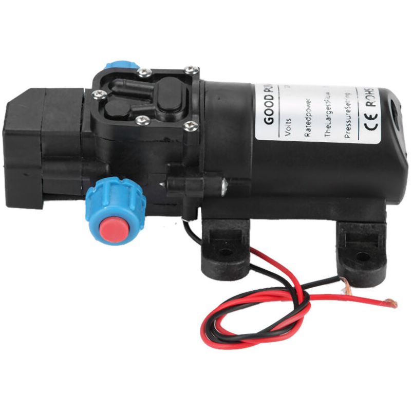 Membranpumpe, 5 L/min, Vielseitig Einsetzbar, Stabiler Hochdruck, Korrosionsbeständiges Qualitätsmaterial, 12-volt-pumpe Für Crezuo-wohnmobile