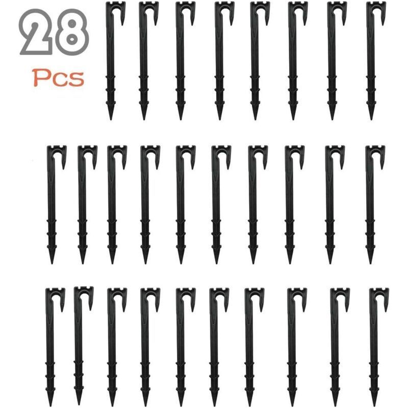 Set Mit 28 Gartenschlauch-erdankern, Crezuo Gartenschlauch-führungserdanker