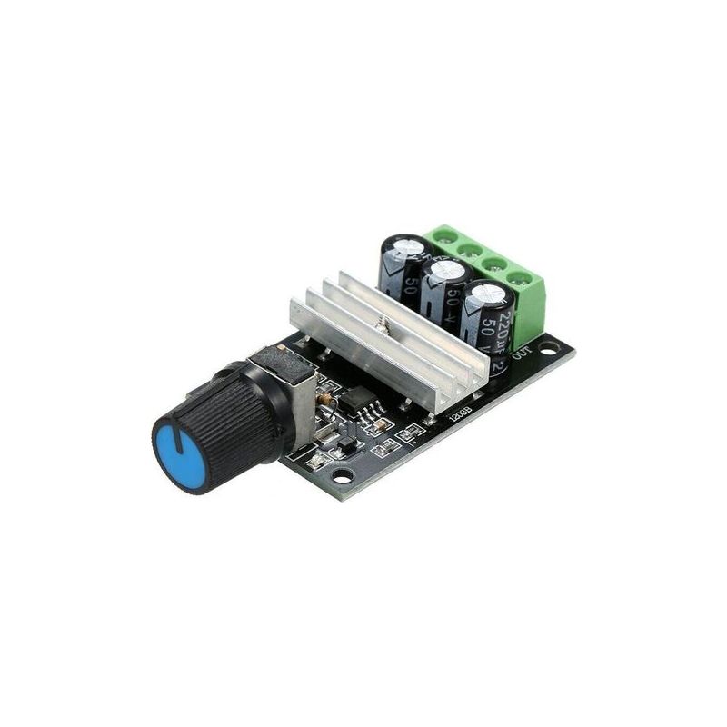 Crezuo-chrom 1023b Pwm 6v-28v 3a Dc-motorregler, Drehzahlreglerschalter