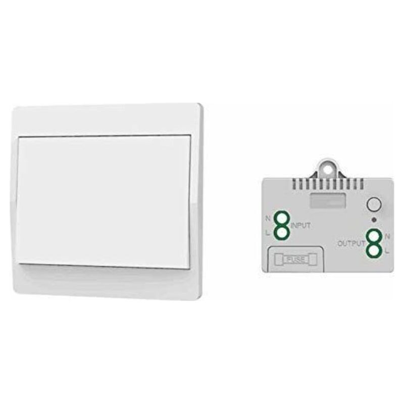 Crezuo Funkfernbedienung Mit Eigener Stromversorgung, Batterielos, Wasserdicht Und Sicher