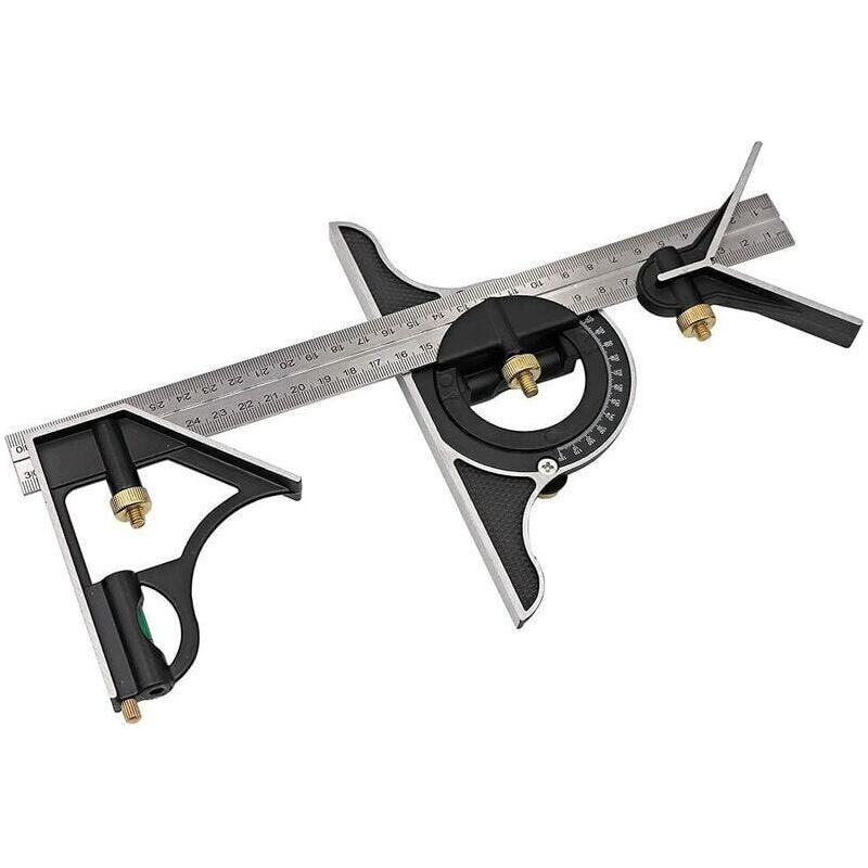 Kombi-multifunktions-300-mm-messer, Stahl Und Aluminium, Höhenausgleich Und Höhenmesser, Präzision Für Crezuo-menü