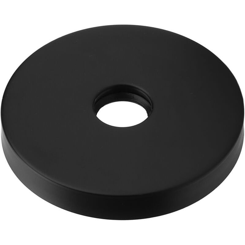 Großer Duscharmflansch Aus Edelstahl 304, Rosette Für Duscharm, Passend Für G1/2-zoll-schlauchwechsel, Schwarz, Crezuo