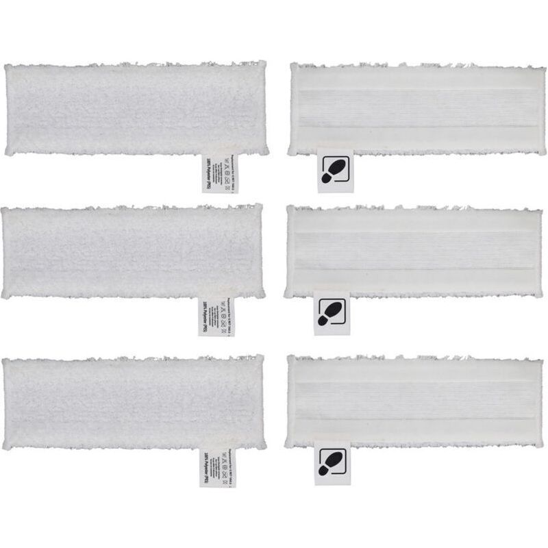 Kärcher Easyfix Sc2, Sc3, Sc4, Sc5 Dampfreiniger-tuchset, Mikrofaserhauben Für Crezuo Dampfreiniger