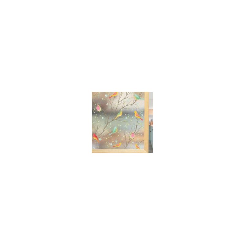 Rnemitery Transparente, Statisch Haftende Schutzfolie 60 Cm X 200 Cm, 96 % Uv-schutz, 95 % Sichtschutz, Einfach Auf Glas Anzubringen. Crezuo