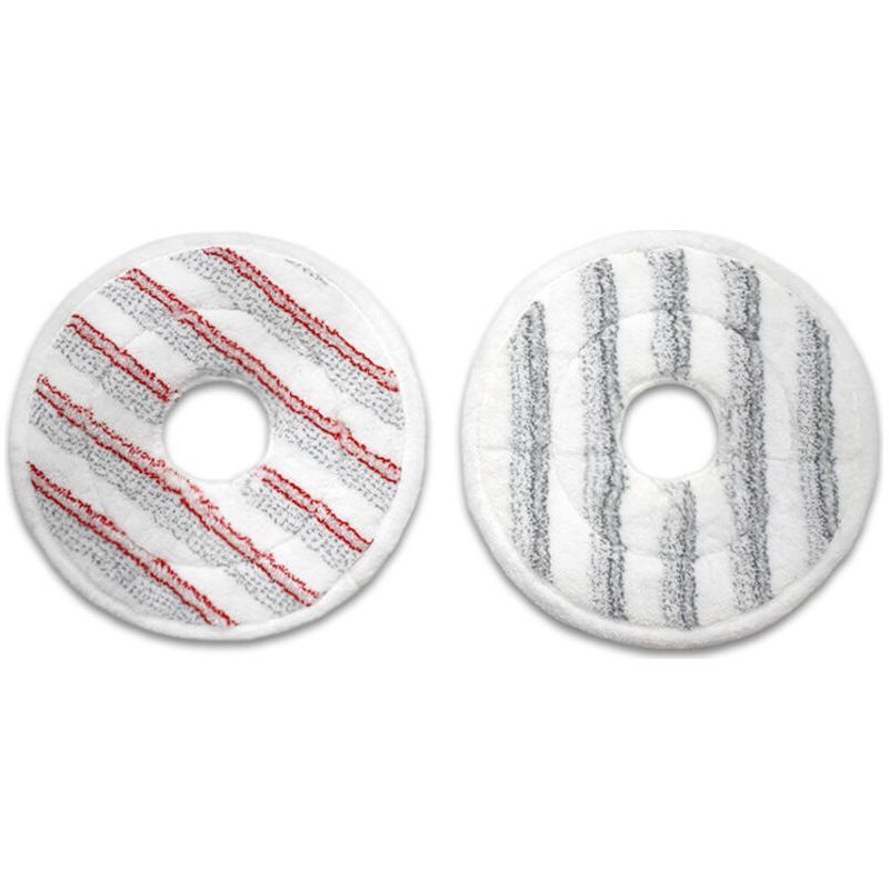 Lot De 2 Chiffons De Rechange Microfibre Pour Vileda Microlida Mop, Type Rotary Stick, Accessoires Crezuo
