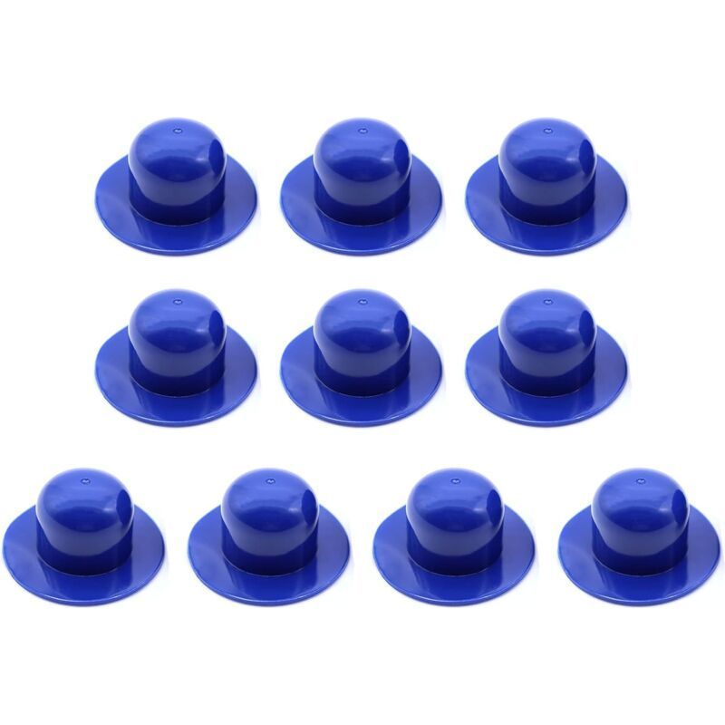 Packung Mit 10 Blauen Ersatzkappen, Kompatibel Mit Crezuo-poolfiltern