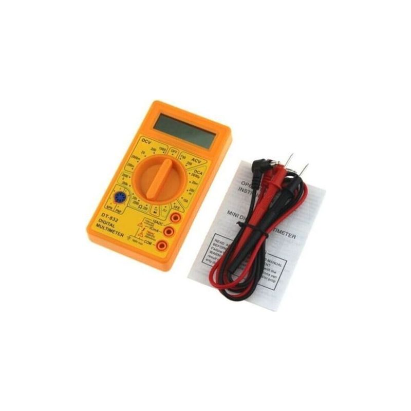 Crezuo-chrom Dt830b Gelbes Digitalmultimeter