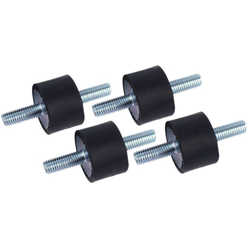 Satz Mit 4 M8 30 X 20 Mm Antivibrationsdämpfern Aus Strapazierfähigem Gummi Für Crezuo Luftkompressoren Und Pumpen