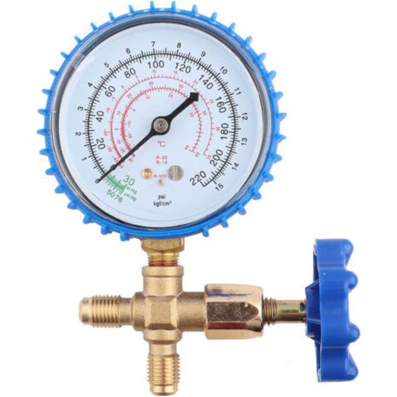 Manometer Zum Nachfüllen Von Klimaanlagen-kältemittel, Geeignet Für R410a, R22, R134a, R404a Crezuo