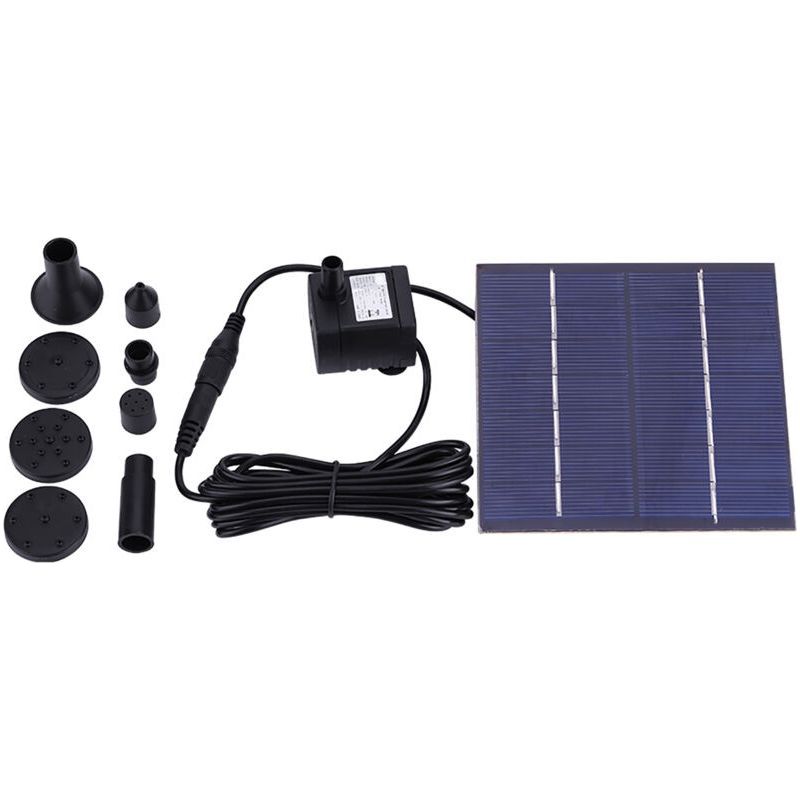 Crezuo Springbrunnenpumpe, Sprühhöhe 30–60 Cm, Energiesparend, Für Pool, Park Und Garten