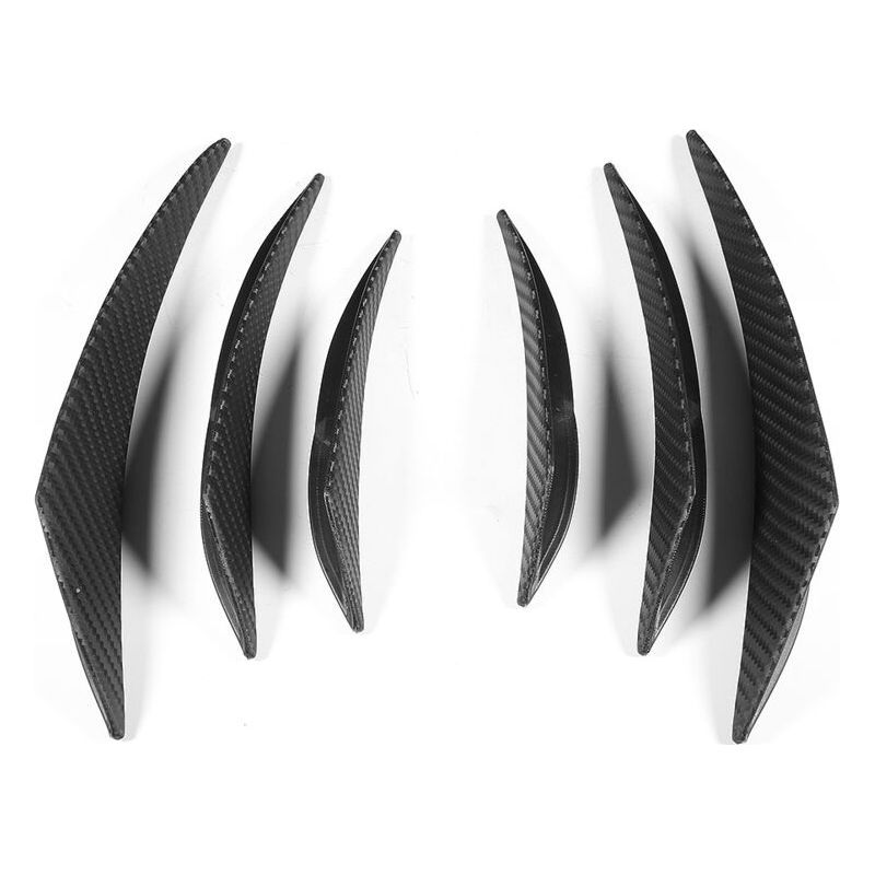 Stoßstangendiffusor, Universelle Finne Aus Rein Poliertem Pvc, Für Die Wartung Der Crezuo-werkstatt Für Kfz-service.