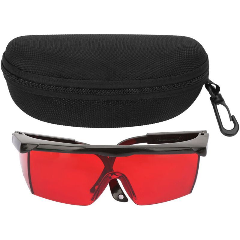 Crezuo Pc Laserschutzbrille, Anti-laser-schutz, Rot