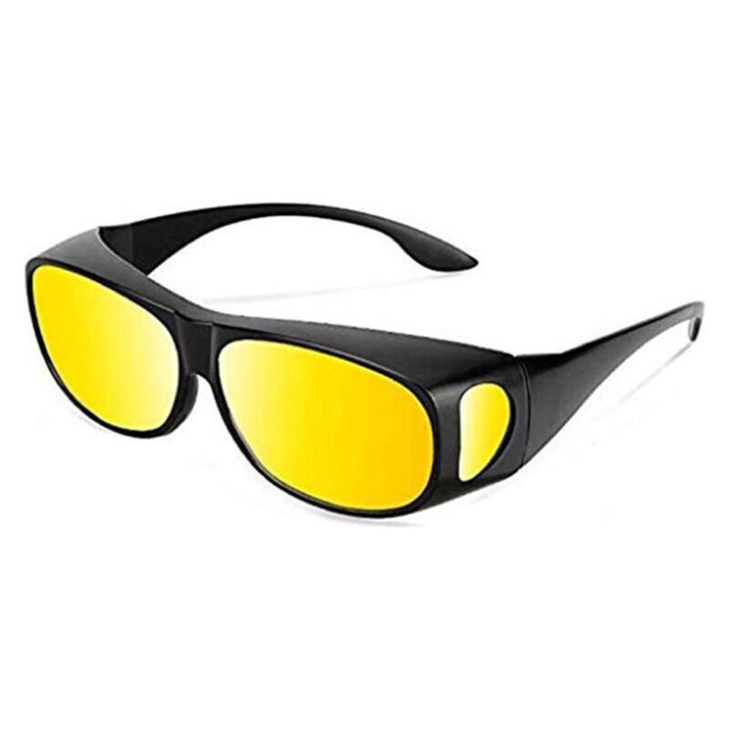 Crezuo Entspiegelte Nachtfahrbrille, Polarisierte Hd-sicht, Für Damen Und Herren
