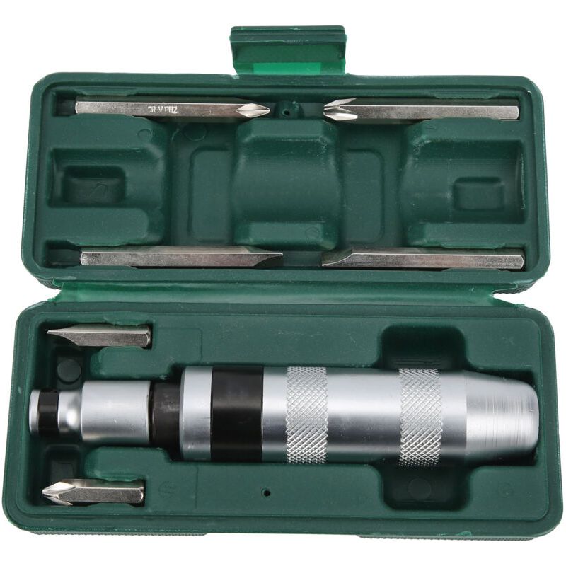 Professioneller Schlagschrauber Aus Chrom-vanadium-stahl, Ersatzbit-set, Crezuo-zubehör