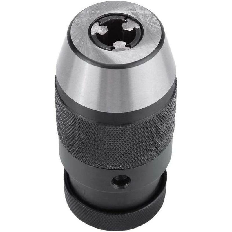 Crezuo 0-13 Mm 1/2 Zoll Selbstspannendes Bohrfutter, Aus Robustem B16-stahl, Für Drehmaschinen Und Elektrische Bohrmaschinen