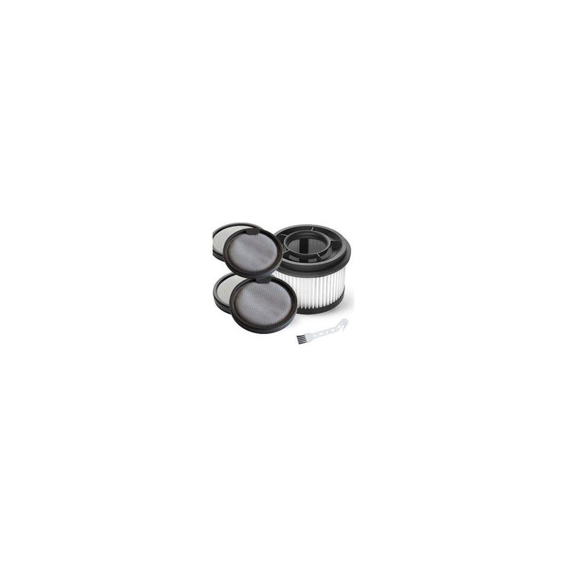 Kit Daccessoires Pour Aspirateur Crezuo 6 Pièces, Compatible T10/t20/t30/v12s/v16s/g9/g10, 4 Filtres + 1 Filtre + 1 Brosse