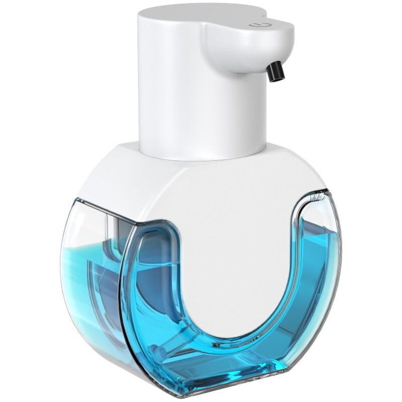 Crezuo Berührungsloser Automatischer Seifenspender, 430 Ml, 4 Einstellbare Füllstufen, Praktisch Für Küche Und Bad, Infrarotsensor