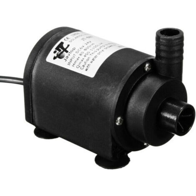 24-v-gleichstrom-wasserpumpe, 7 M, 1000 L/h, Solarförderanlage, Warmwasser, Zirkulation, Springbrunnen, Bürstenlos, Crezuo