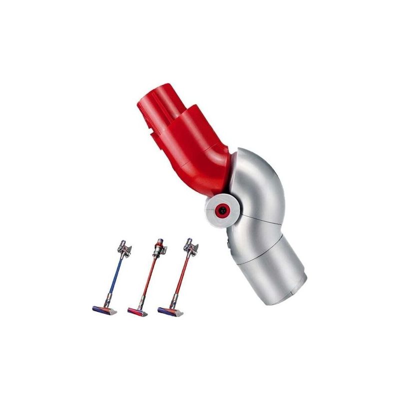 Schnellverschluss-adapter Für Niedrige Möbel, Kompatibel Mit Dyson Staubsaugern V7, V8, V10, V11 Und V15, Crezuo Schnellverschluss-zubehör Für Flexible Staubsauger, Gebogener Adapter