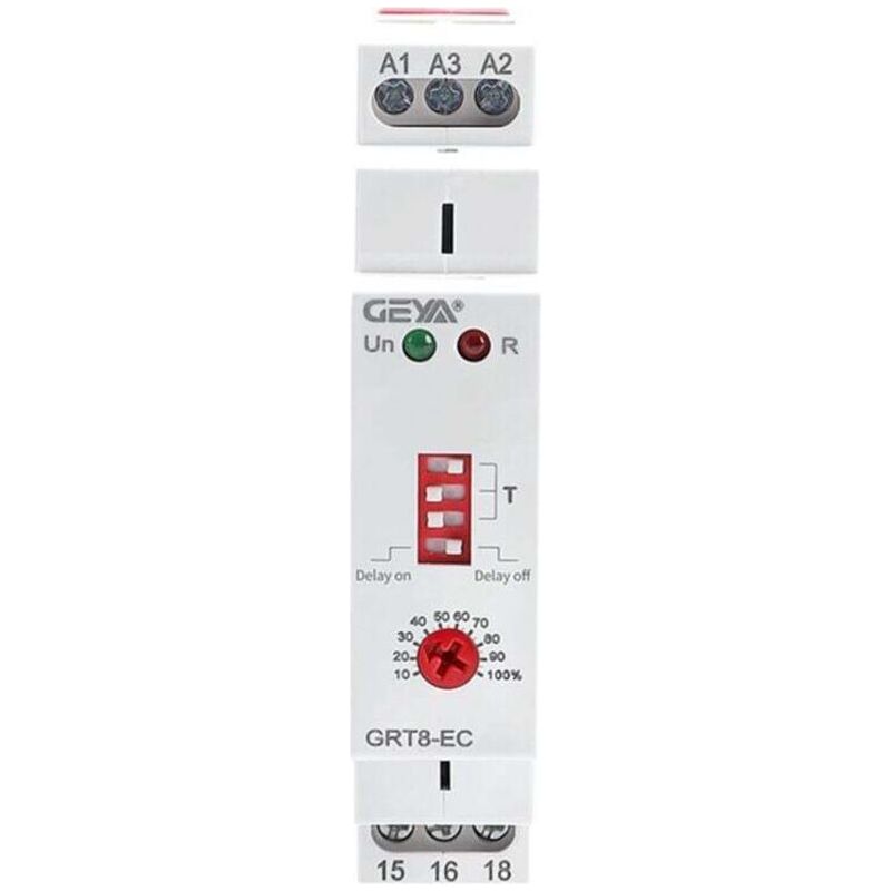 Crezuo Grt8 Ec Doppelfunktions-zeitverzögerungsrelais 10a 230v Ac