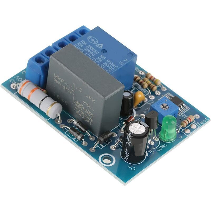 Zeitschaltrelaismodul Mit Unendlicher Ein-/ausschaltdauer (220 V Ac), 10 A 250 V Ac / 10 A 30 V Dc, 0–100 Minuten (crezuo)
