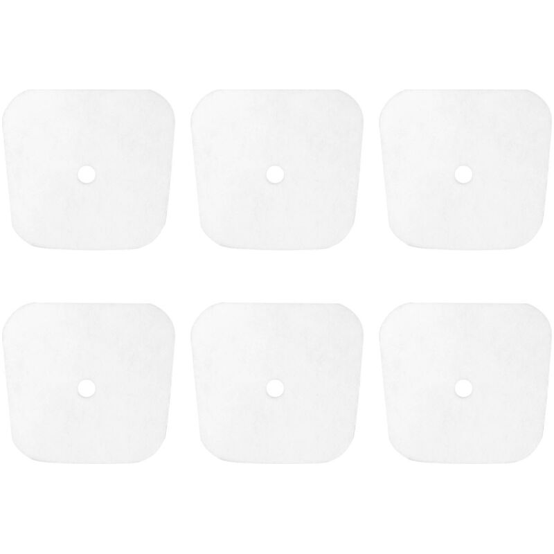 Set Mit 6 Universellen Luftfiltern Für Rasenmäher, Kompatibel Mit Hipa Mantis 7222, 7225, 7230, 7240, 7920 Crezuo