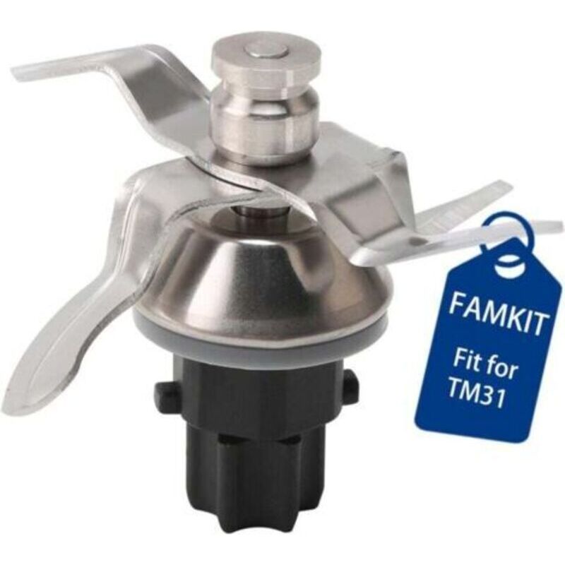 Kompatibles Messer Für Thermomix Tm31, Edelstahl-mixerklinge, Messerset Für Thermomix Tm31 Crezuo