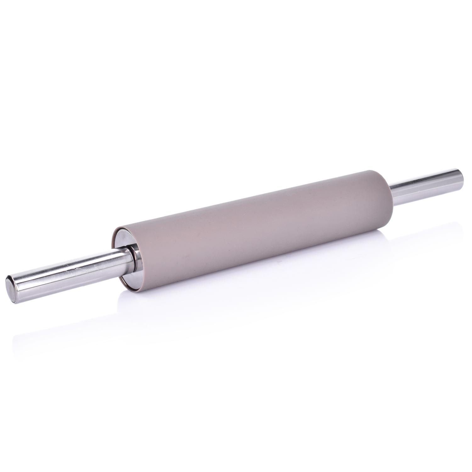 Professioneller Nudelholz 45 Cm, Graues Silikon, Silctool Duka