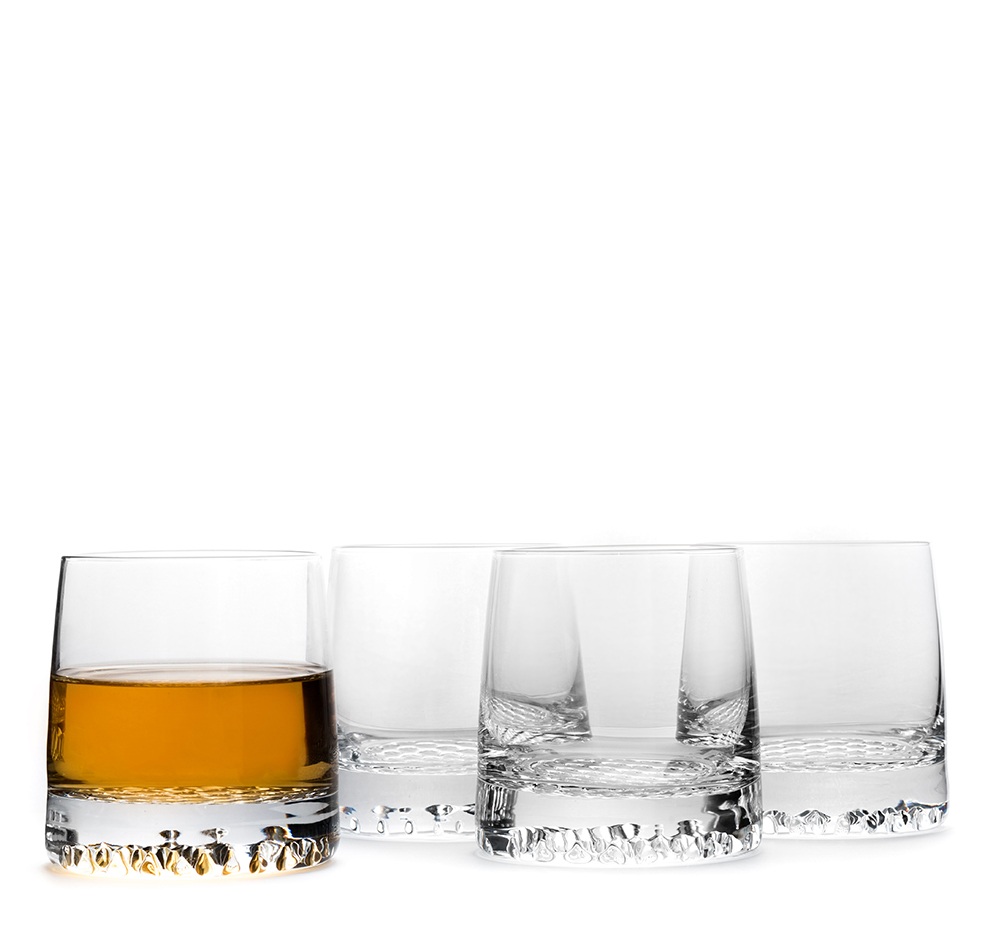 Duka Lyx Whiskygläser, 4 Stück, 300 Ml Glas