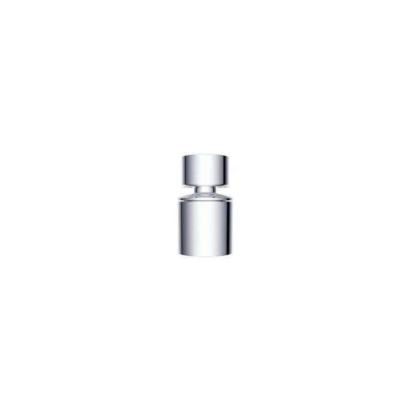 Crezuo 22-mm-küchenarmatur-luftsprudler, Wassersparend, Doppelfunktion, 360°-drehung