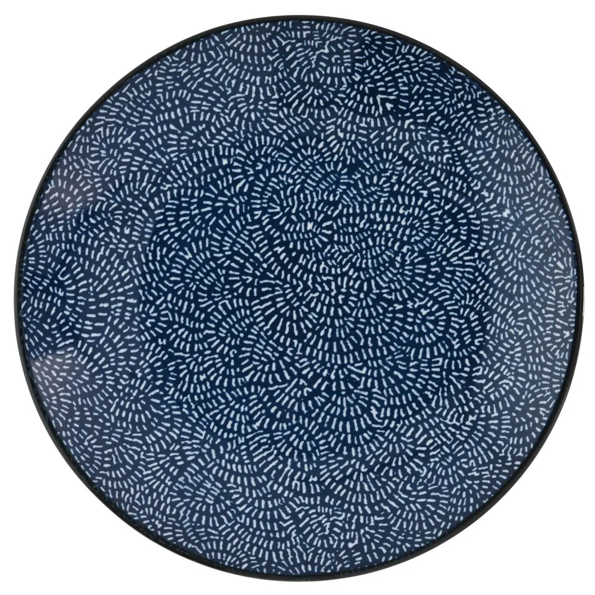 Hokkaido Dessert-frühstücksteller 19 Cm Marineblau Duka