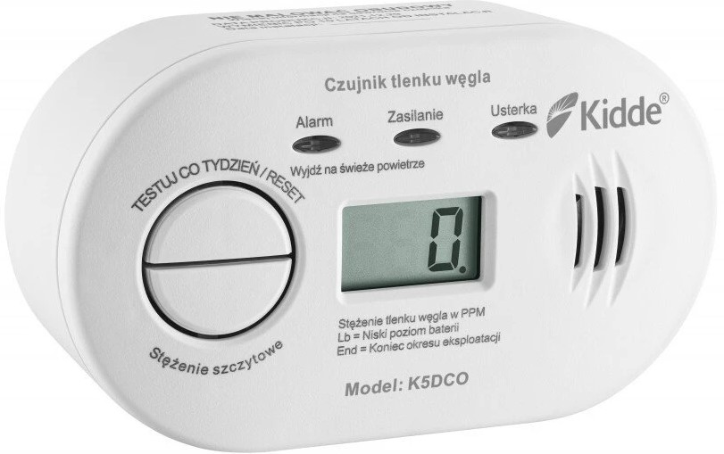 Kidde K5dco Batteriebetriebener Kohlenmonoxidmelder Mit Display (kid-k5dco)