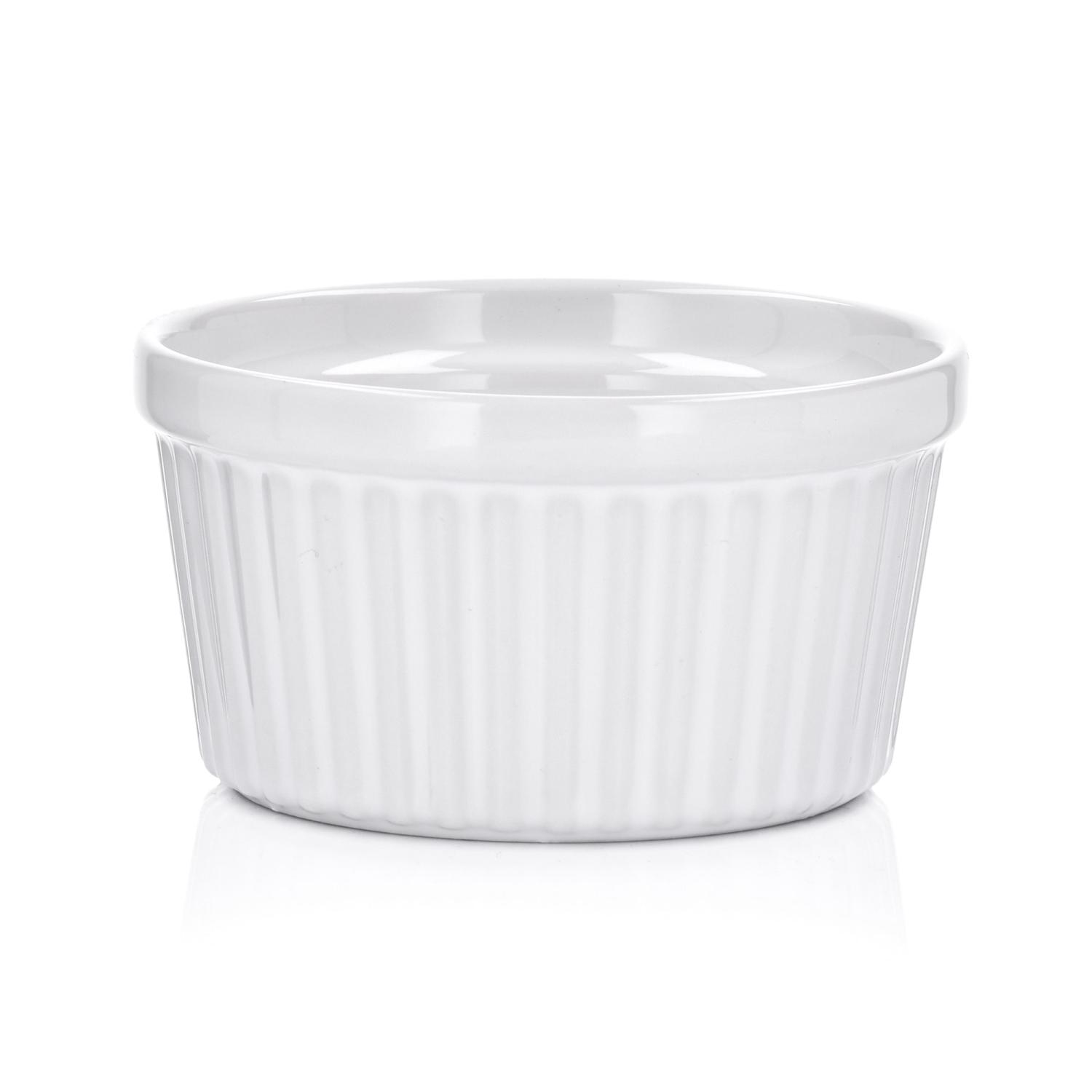 Duka Niklas Auflaufförmchen 9 Cm Aus Weißem Steinzeug