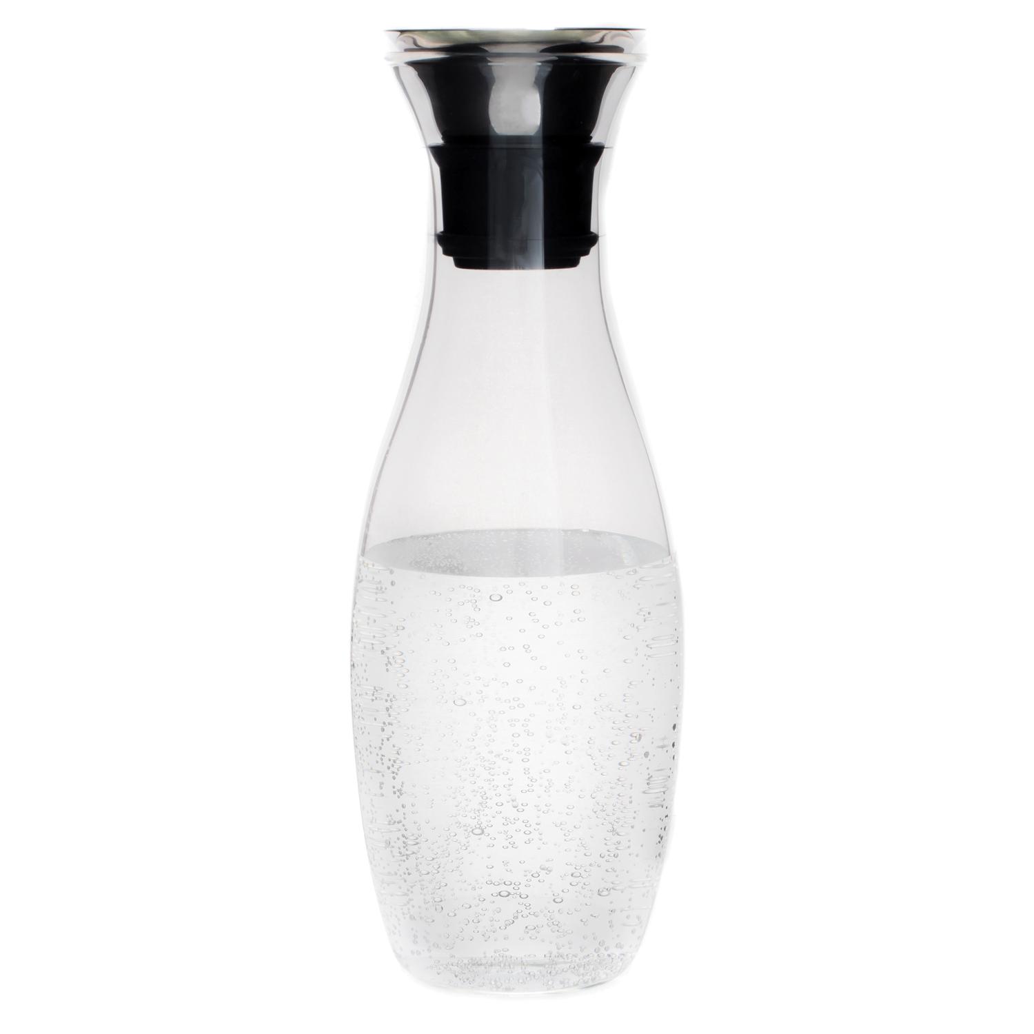Karaffe Mit Deckel, 1300 Ml, Glas Für Wasser Und Wein, Njuta Duka