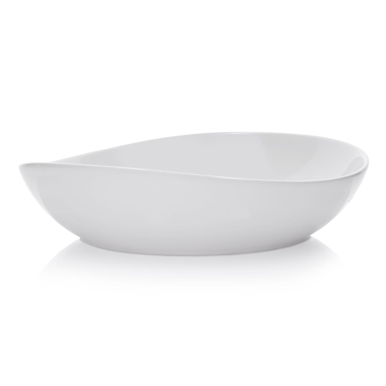 Duka Time Schale 30 Cm, Weißes Porzellan