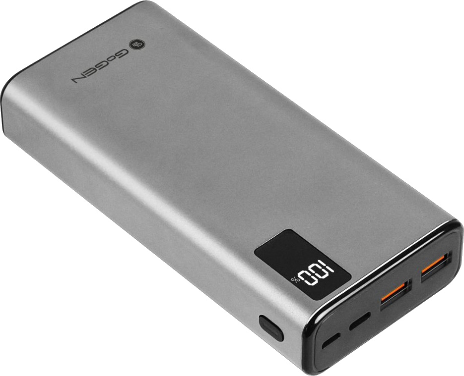 Gogen Powerbank 20000 Mah Silber (gog-pb200008s)