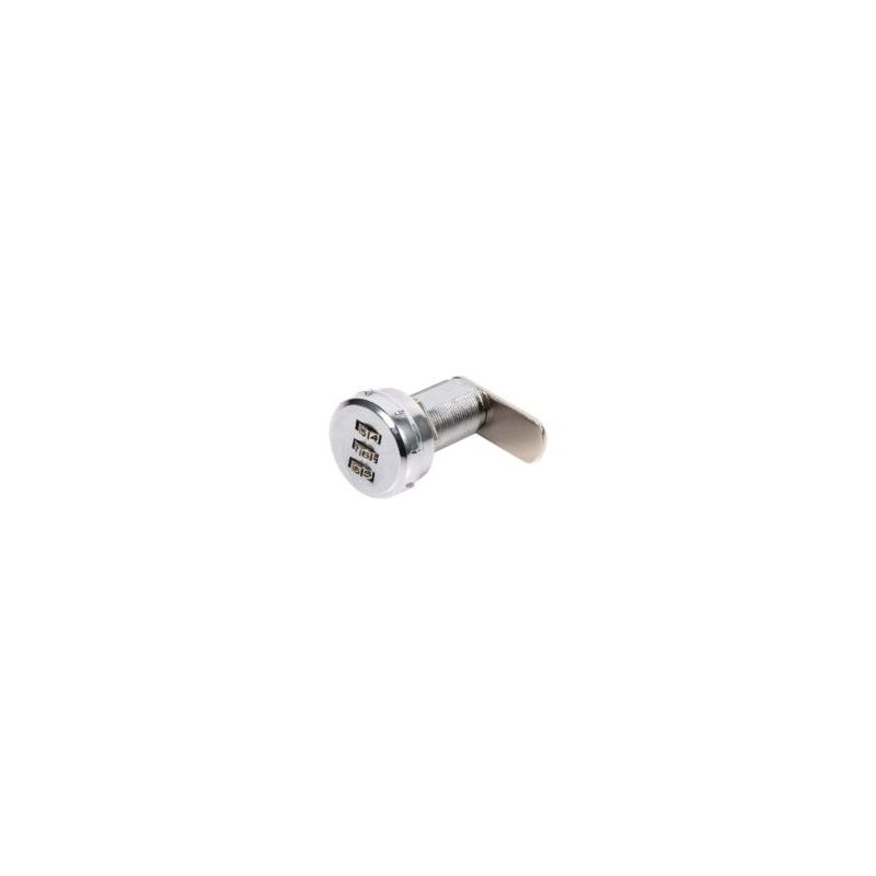 3-stelliges Zahlenschloss Für Kisten, Schränke, Encoder Und Schubladen, Größe 17 X 23 Mm, Crezuo