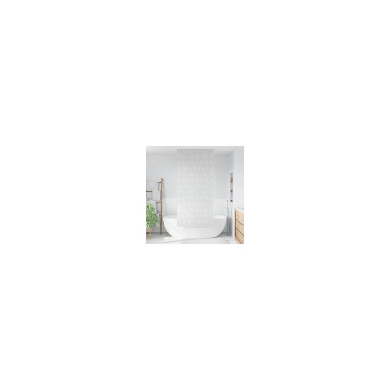 Crezuo Duschrollo Mit Seesternmuster, 100 X 240 Cm