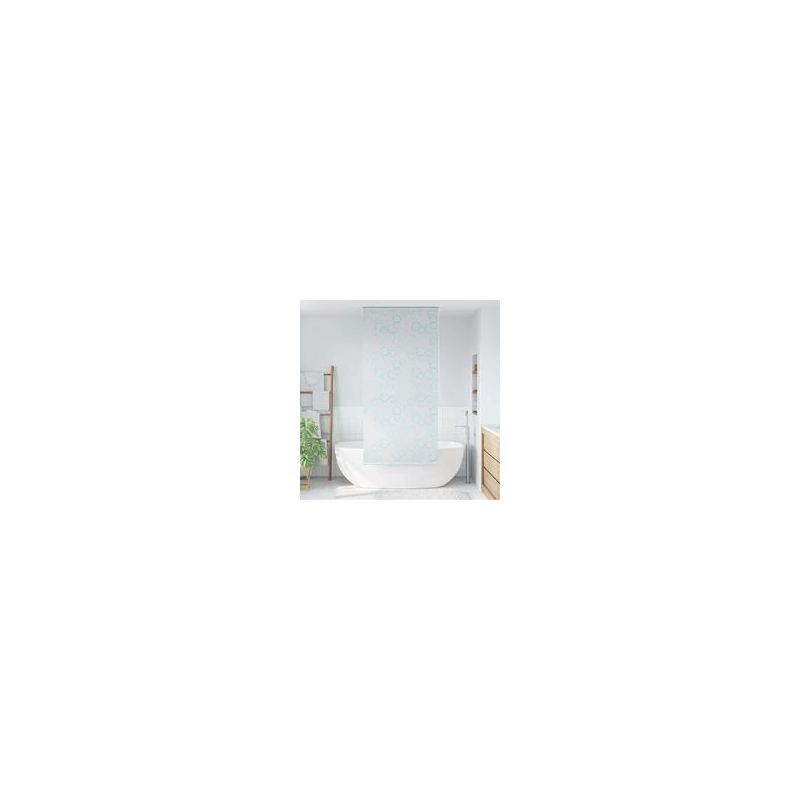 Store De Douche 80 X 240 Cm À Motif Bulles Crezuo