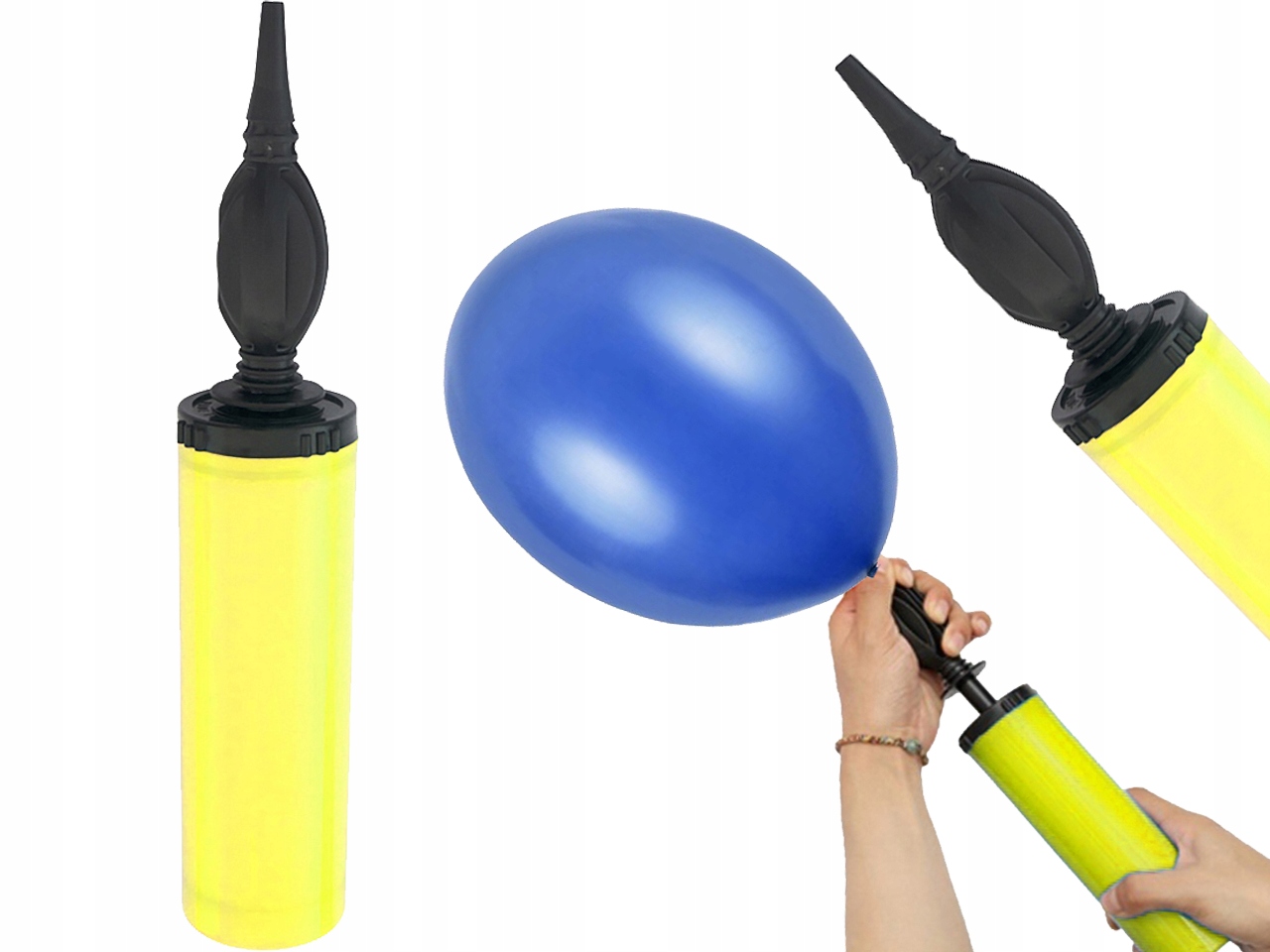 Doppelseitige Pumpe Zum Aufblasen Von Ballons Aus Kunststoff