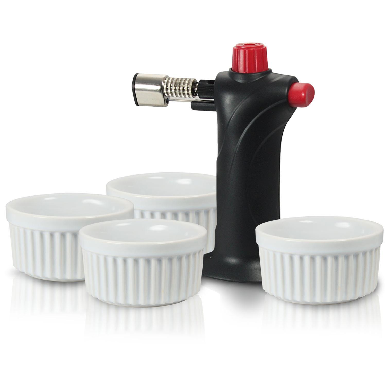 Crème-brûlée-set Mit Brenner Und Förmchen, Schüsseln, 5-teilig, Duka